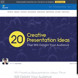 20 Creative Presentation Ideas That Will Delight Your Audience