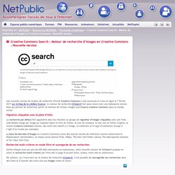 Creative Commons Search : Moteur de recherche d’images en Creative Commons : Nouvelle version