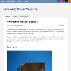 40 Creative Package Designs