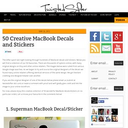 50 Creative MacBook Decals and Stickers