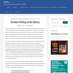 Creative Writing at the Library