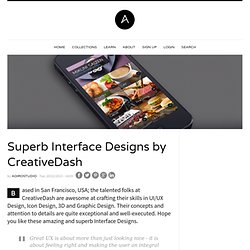 Superb Interface Designs by CreativeDash