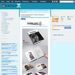 Creativemarket Clean & Elegant Magazine Template 888242 » Free Download AE Project Vector Stock Web Template Photoshop Via Torrent Zippyshare