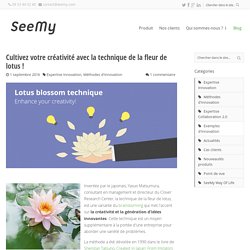 Cultivez votre créativité avec la technique de la fleur de lotus ! - SeeMy : Plateforme collaborative pour l'innovation