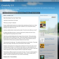 Creativity 2.0: See How Easily You Can Teach Tone
