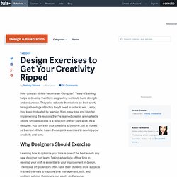 Design Exercises to Get Your Creativity Ripped