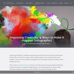 Improving Creativity: 9 Ways to Make it Happen [Infographic]