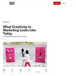 What Creativity in Marketing Looks Like Today