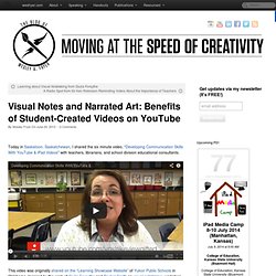 Visual Notes and Narrated Art: Benefits of Student-Created Videos on YouTube