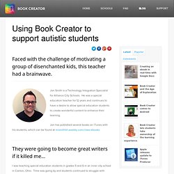 Using Book Creator to support autistic students - Book Creator for iPad app
