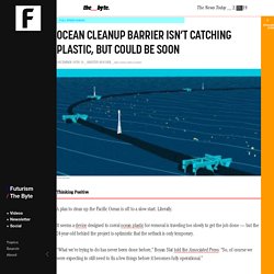 Creator of Ocean Cleanup Barrier Undeterred by Initial Issues