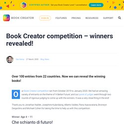 Book Creator competition - winners revealed!