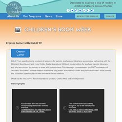 Creator Corner with KidLit TV – Every Child a Reader