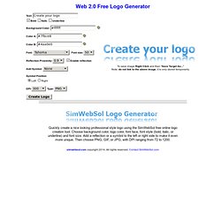 Logo Creator Online. Design and Create Free Logos web 2.0 - CometBird