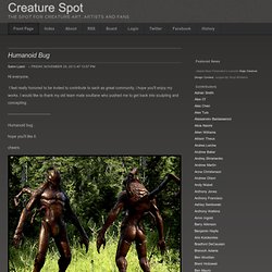 Creature Spot - The Spot for Creature Art, Artists and Fans