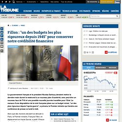 En Haute-Savoie, Sarkozy et Fillon mitonne leur plan d'austérité pour lundi