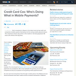 Credit Card Cos: Who’s Doing What in Mobile Payments?: Tech News and Analysis «