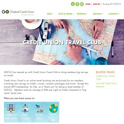 GO Federal Credit Union Travel Dallas