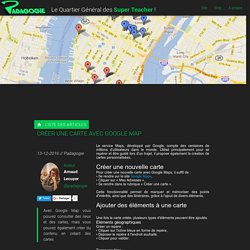 Créer une carte avec Google Map - Padagogie