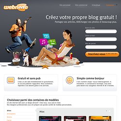 Création de site web - Webnode