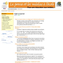 Créer un journal