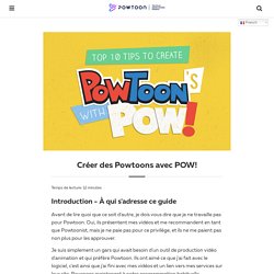 Créer des Powtoons avec POW! - Blog Powtoon
