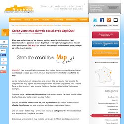 Créez votre map du web social avec MapItOut!