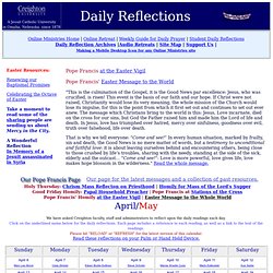 Daily Reflection Calendar