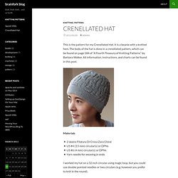 Crenellated Hat