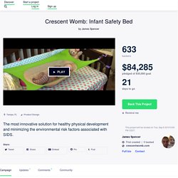 Crescent Womb: Infant Safety Bed by James Spencer