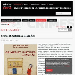 Crimes et Justices au Moyen Âge