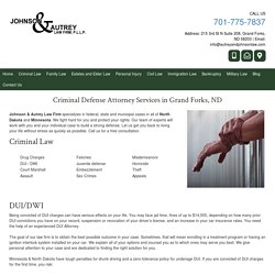 Criminal Defense Attorneys in Grand forks, ND - Autrey law firm