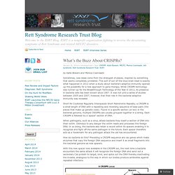 Rett Syndrome Research Trust Blog