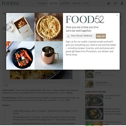 Crispy Cream-Braised Potatoes and Fennel recipe on Food52.com