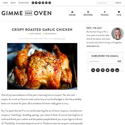 Crispy Roasted Garlic Chicken Recipe