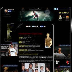 Cristiano Ronaldo Biography 2011-2012