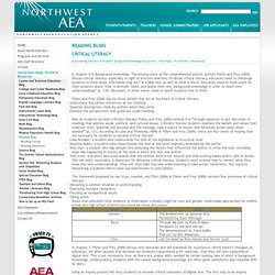 Critical Literacy - Reading Blog - Northwest AEA