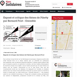 Exposé et critique des thèses de Piketty par Bernard Friot - Grenoble