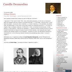 Critique littéraire « Camille Desmoulins - Mozilla Firefox