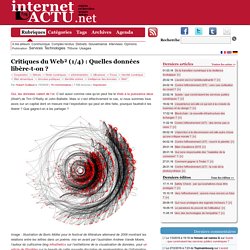 Critiques du Web² (1/4) : Quelles données libère-t-on