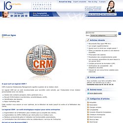 CRM en ligne