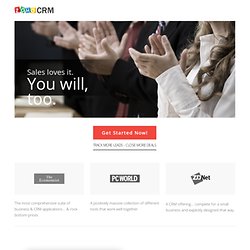 CRM Software - Zoho CRM