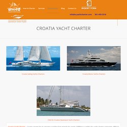 Croatia yacht charter