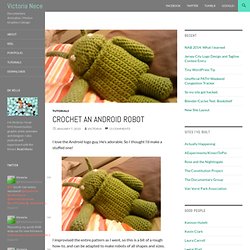 Crochet an Android Robot