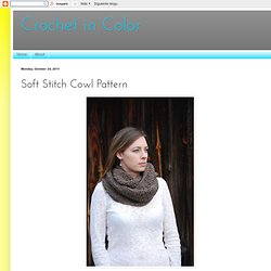 Soft Stitch Cowl Pattern