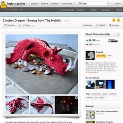 Crochet Dragon - Smaug from The Hobbit