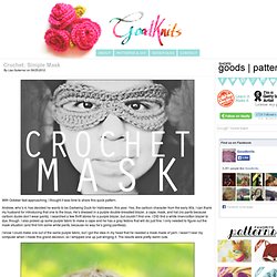 Crochet: Simple Mask