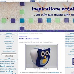 Tuto Mochila Owl Crochet - Inspiraciones Creativas