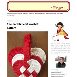 free danish heart crochet pattern