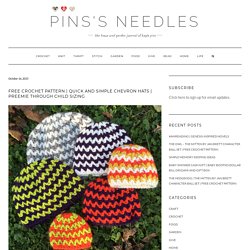 Preemie Through Child Sizing – Pins's Needles